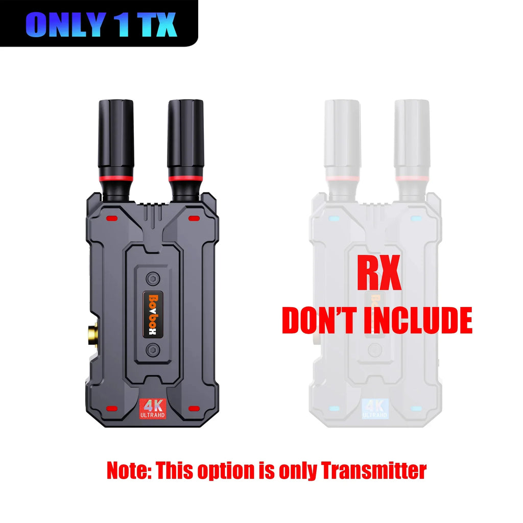 4K Wireless HDMI Extender 300M 1080p60 SDI Video Transmitter Receiver Support Battery Camera Live Streaming Laptop PC TV Monitor (Copy)