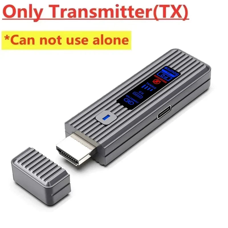 HDMI Wireless Transmitter And Receiver 1080P 50M HDMI Wireless Video TV Stick Display Extender For Camera Laptop PC to TV