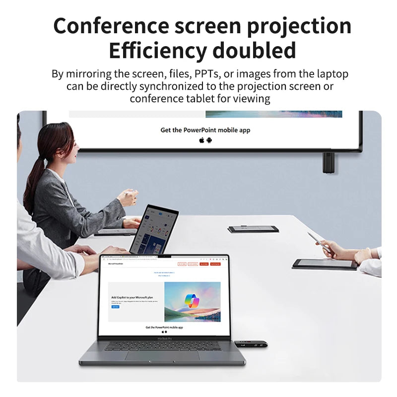 Lemorele Wireless HDMI Transceiver 1080P Display Dongle Extender Kit 50m Transmitter Receiver for Laptop TV Projector Monitor