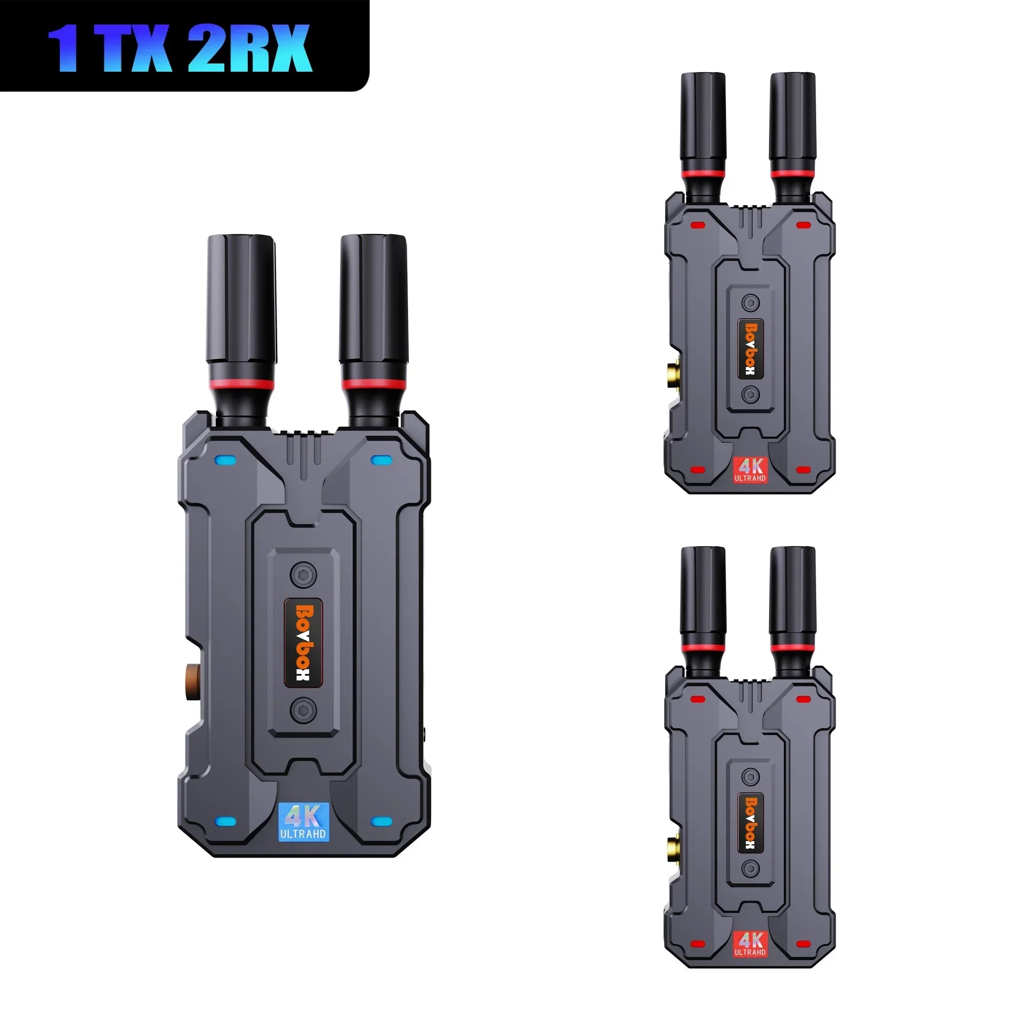 4K Wireless HDMI Extender 300M 1080p60 SDI Video Transmitter Receiver Support Battery Camera Live Streaming Laptop PC TV Monitor (Copy)