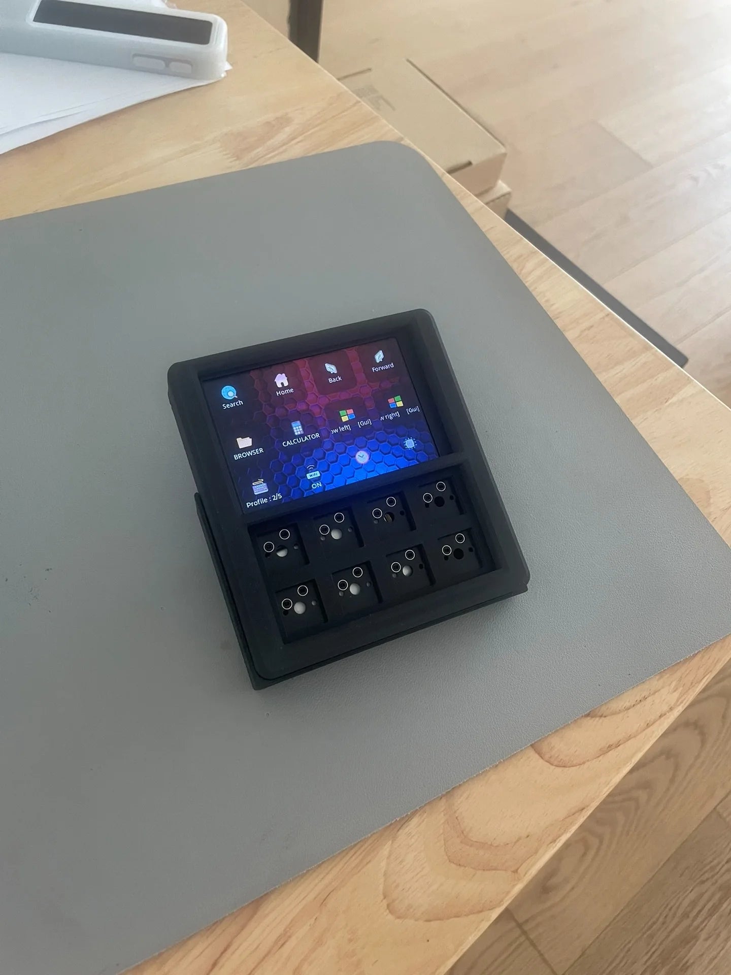 NEW Designer Shortcut Keyboard Programmable With Screen RGB Streamdeck Desktop Smart Console USB Sub-Screen Tablet Laptop Office