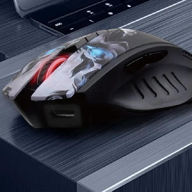 Bloody R80 Plus 2.4G Wireless Bluetooth Gaming Esports Mouse Dpi Adjustable Lol Gaming Laptop Pc Computer Game Mouse Boys Gift