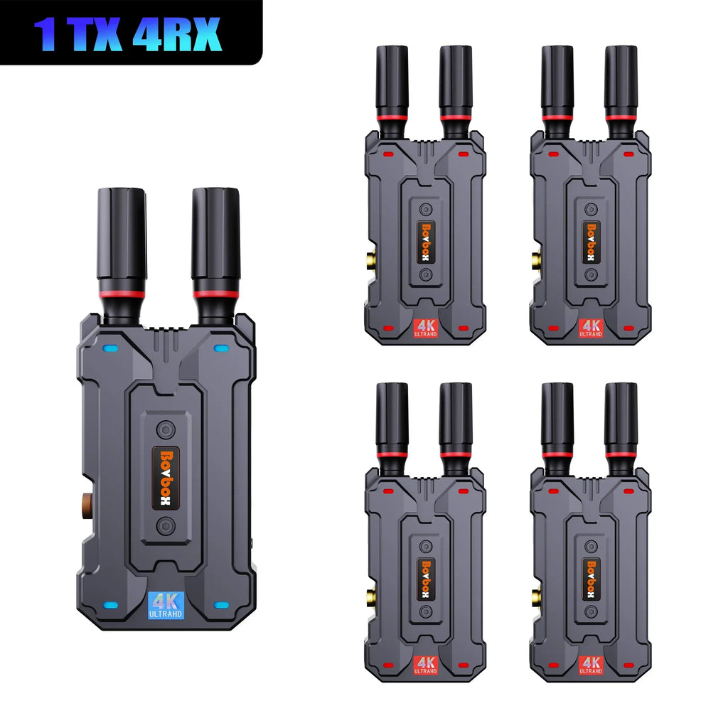 4K Wireless HDMI Extender 300M 1080p60 SDI Video Transmitter Receiver Support Battery Camera Live Streaming Laptop PC TV Monitor (Copy)