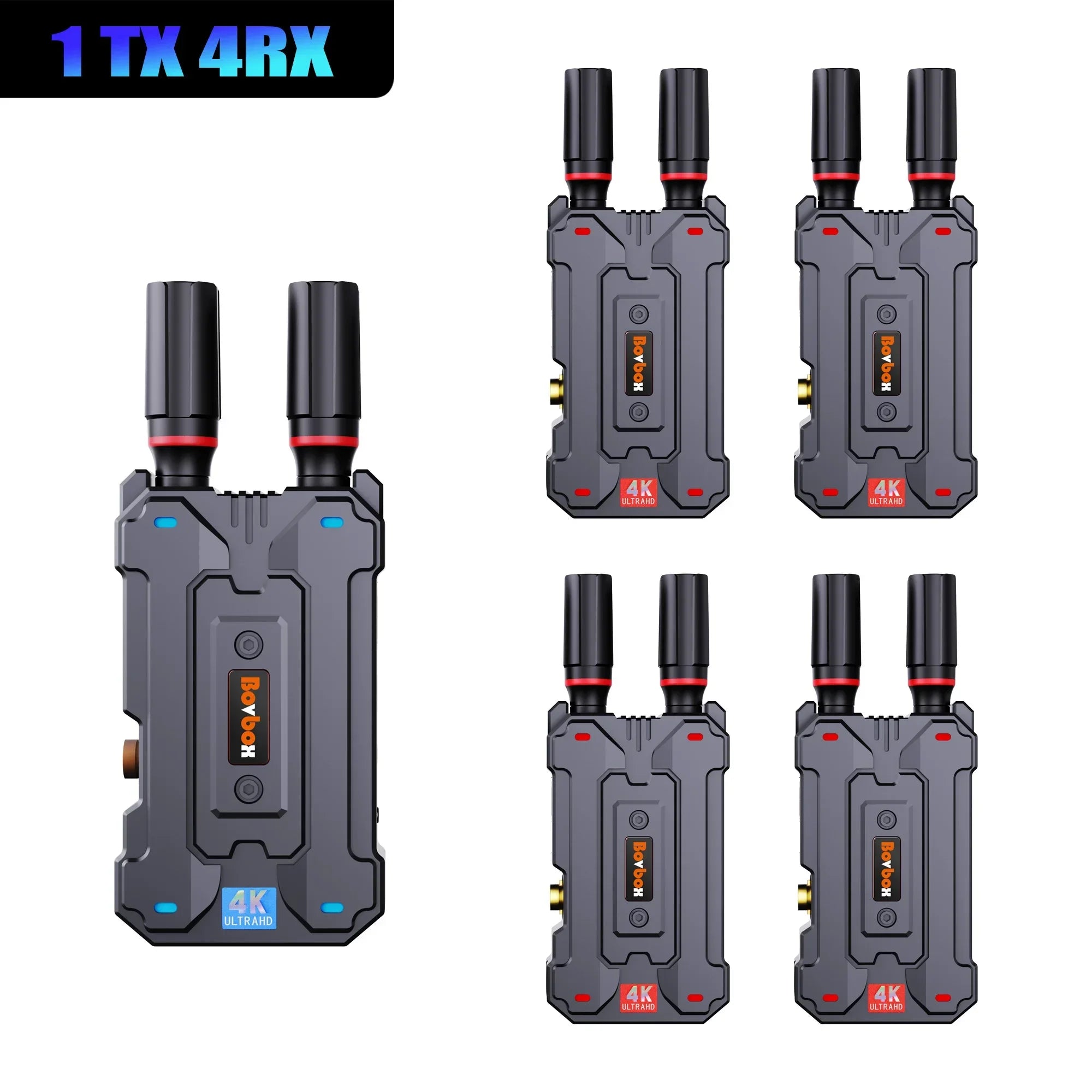 4K Wireless HDMI Extender 300M 1080p60 SDI Video Transmitter Receiver Support Battery Camera Live Streaming Laptop PC TV Monitor (Copy)